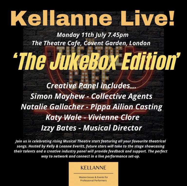 Kellanne Live! Jukebox Edition @ The Theatre Cafe London — photo 8